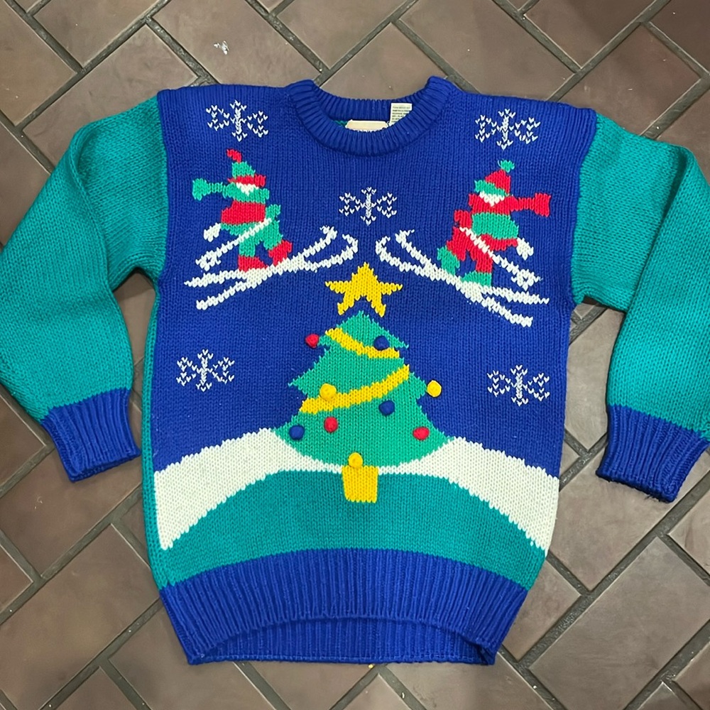 Adell Barre knit sweater size S